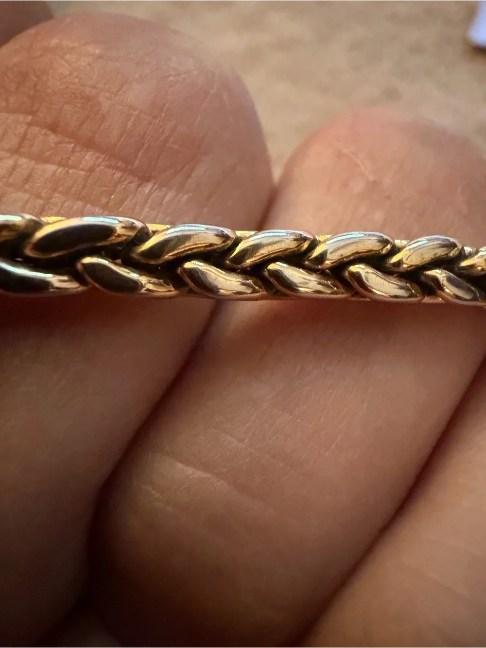 Napier vintage gold